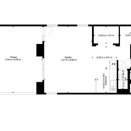 Lägenhet Luxusny Apartman *